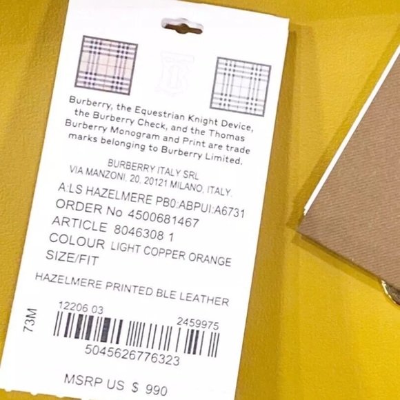 Authentic Burberry wallet on chain crossbody bag $990+tax - Picture 7 of 8